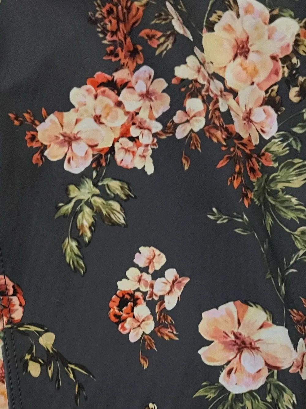 The North Face Girls Floral Active Leggings in Gray